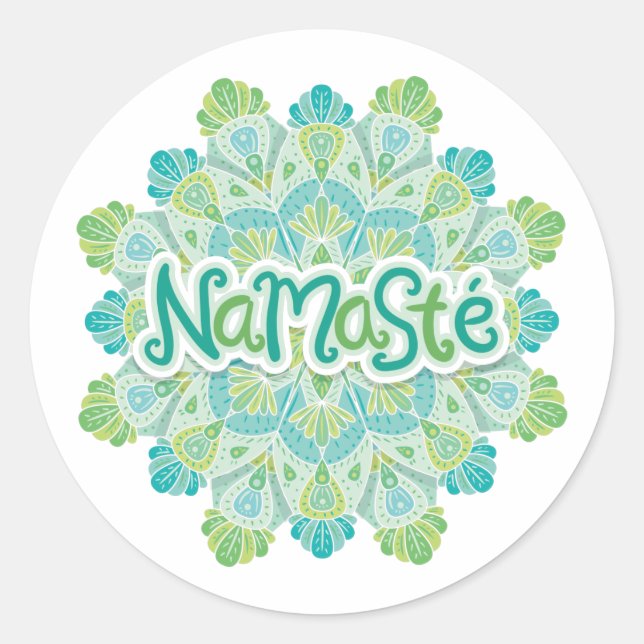 Namasté stickers (Front)