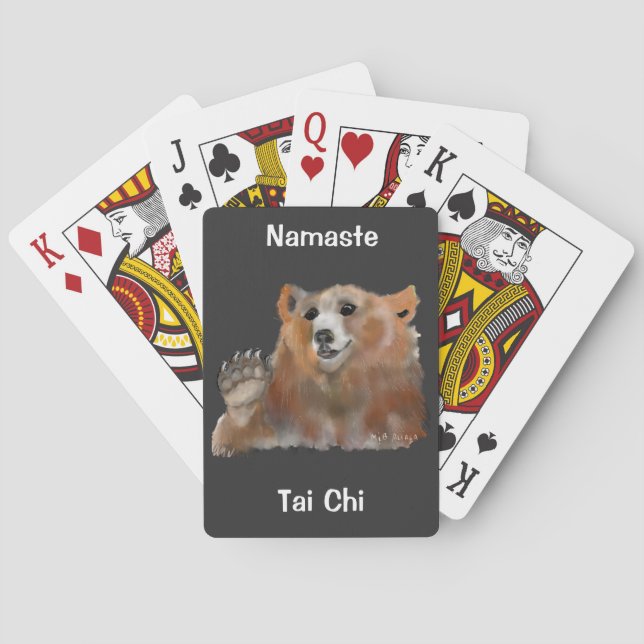 Namaste Tai Chi Qigong Poker Cards (Back)
