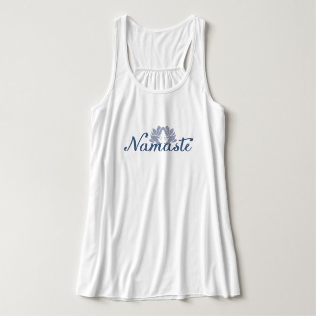 Namaste Tank Top (Design Front)