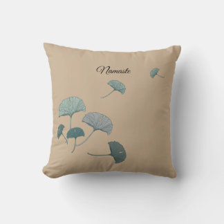 Namaste - Thank You Throw Pillow