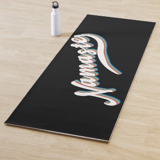 Namaste, The Yoga Mom, Personalize Name Yoga Mat