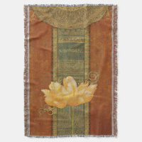 Namaste Throw Blanket