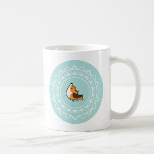 Namaste Tricolor Corgi Mug