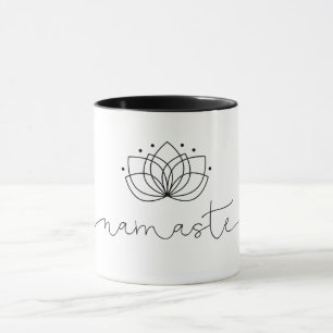 Namaste Typography Mug