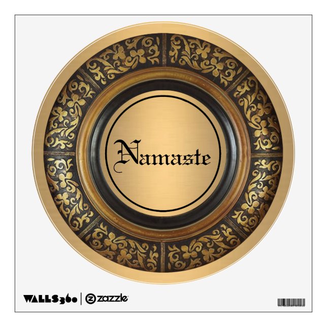 Namaste Wall Sticker (Front)