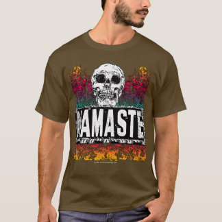 Namaste with Skull T-Shirt