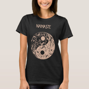 Namaste Yin Yang T-Shirt