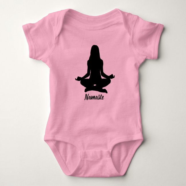 Namaste Yoga Baby Bodysuit