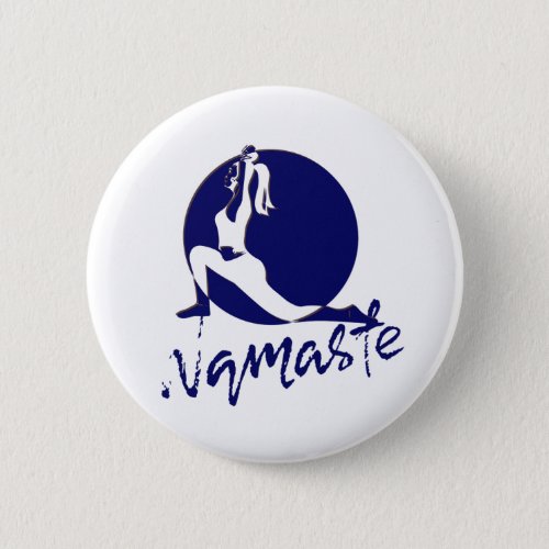 Namaste yoga button