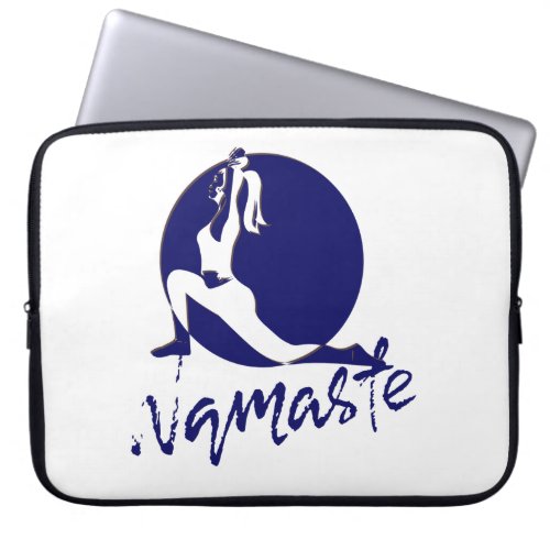 Namaste yoga laptop sleeve