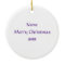 Namaste Yoga Lotus Woman Flower Violet Ornament