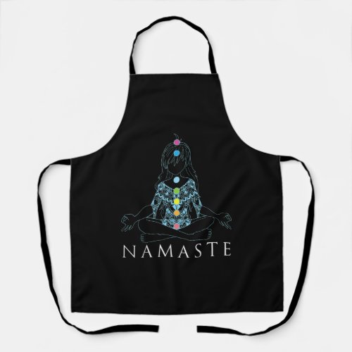Namaste Yoga Meditation Gift Apron
