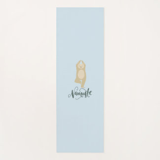 Namaste Yoga Pose Bear Mat