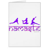 Namaste yoga poses purple (Front)