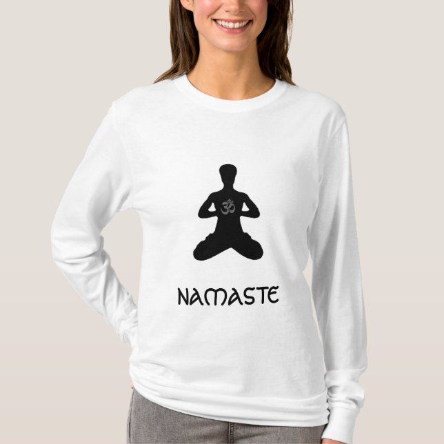 NAMASTE yoga shirt (Front)