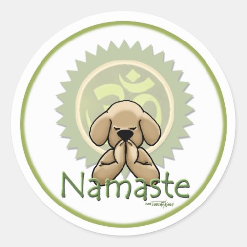 Namaste _ yoga stickers