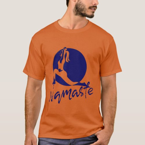 Namaste _ Yoga T_Shirt