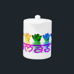 Namaste Yoga Tea Pot<br><div class="desc">Namaste Yoga Tea Pot</div>