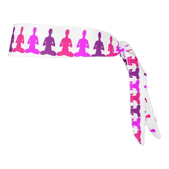 Namaste Zen Yoga Meditation Spiritual Tie Headband (Rotate 90)