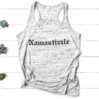 Premium Yoga Tank Namaste Yoga Tank Top Yoga Shirts for Women Om Casual  Yoga Tank Tops