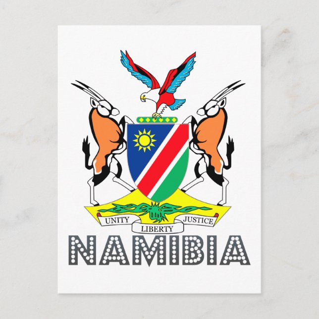 Nambian Emblem Postcard (Front)