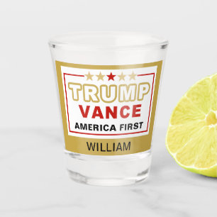 Name, 2025 Trump-Vance The Golden Age Shot Glass