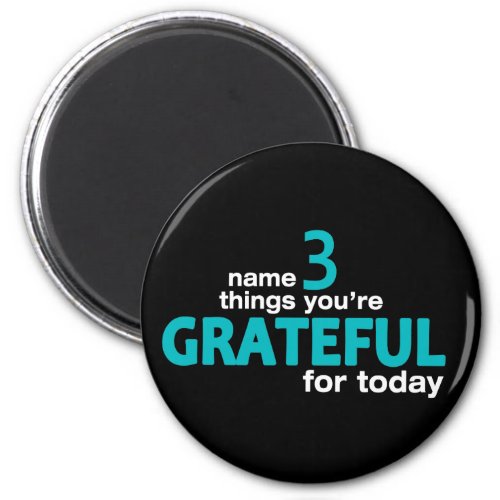 Name 3 Things Collection Magnet
