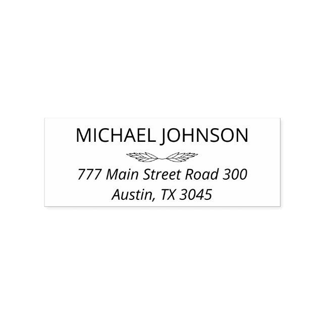 Name & Address Of Producer Egg Carton Rubber Stamp (Imprint)