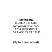 Name & Address Trodat Printy 4914 Self-Inking Stam (4914 Template)