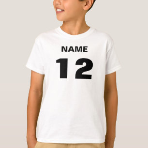 Name and Number T-Shirt