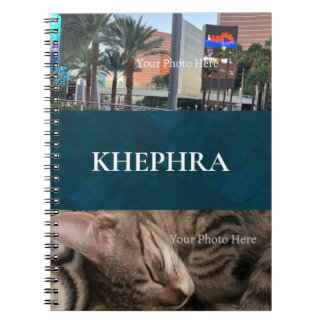 Name and Photo Collage Notebook