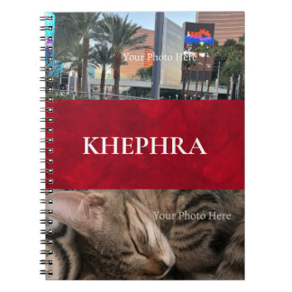 Name and Photo Collage Notebook