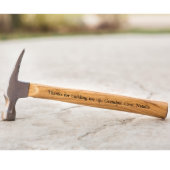 Name and Phrase Personalized Hammer (Front)