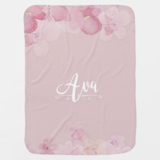 Name Ava Baby Blanket