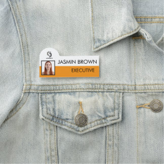 Name Badge Card & Custom QR Code Employee