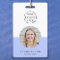 Name Badge Card | Custom QR Code Employee ID Badge