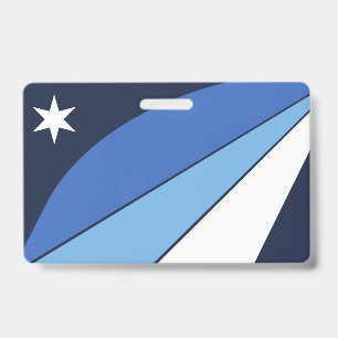 Name Badge with flag of Columbia, SC