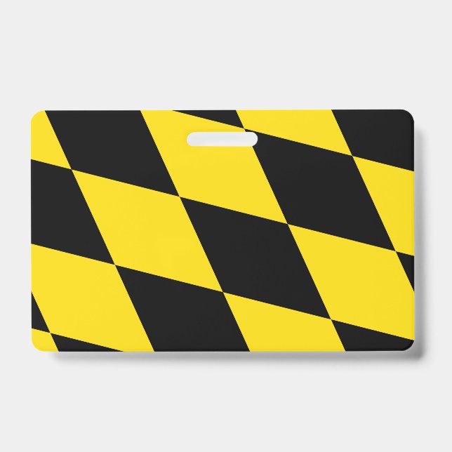 Name Badge with flag of Munich (Front)