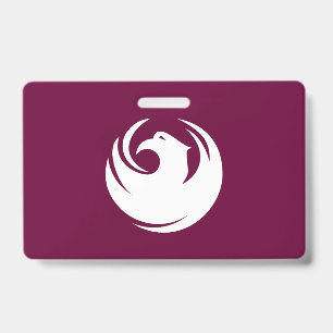 Name Badge with flag of Phoenix City