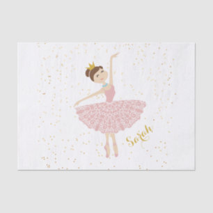 name ballerina tissue paper