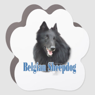 Name Belgian Sheepdog Car Magnet