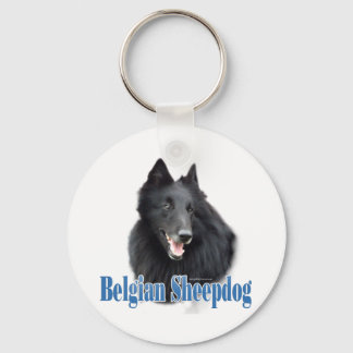 Name Belgian Sheepdog Keychain