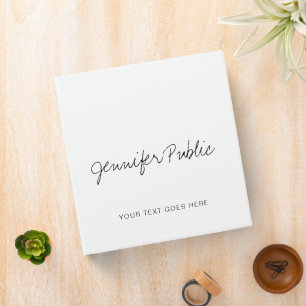 Name Binders Add Script Text Logo Template