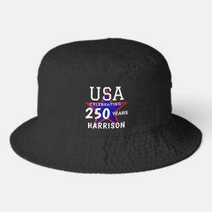 Name    Black USA 250 Years Classic Sportsman - Bucket Hat