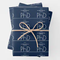 Fun Shark Graduation Wrapping Paper Sheets