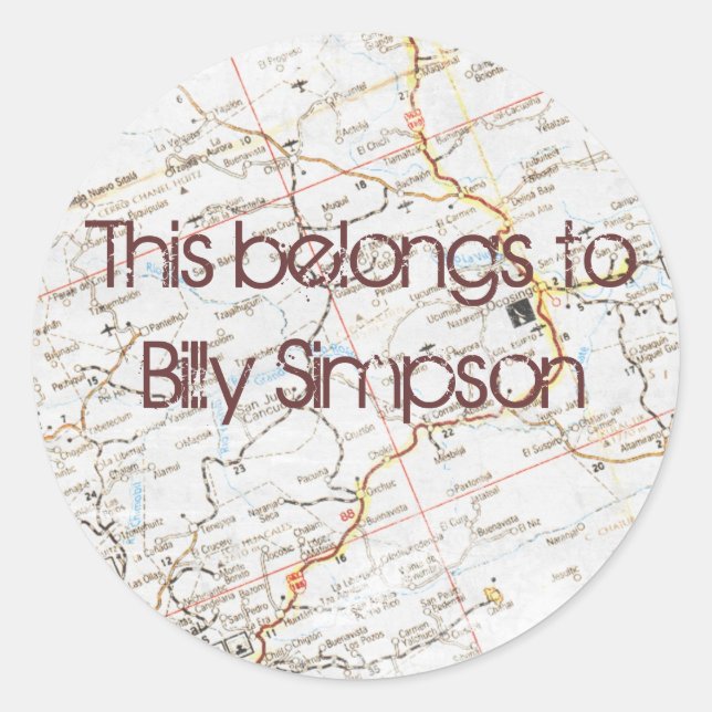 Name book plates (Front)