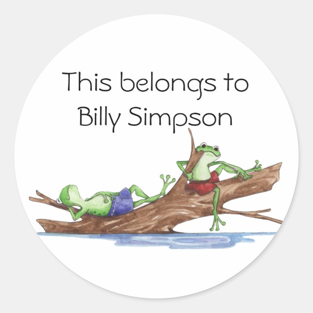 Name book plates (Front)