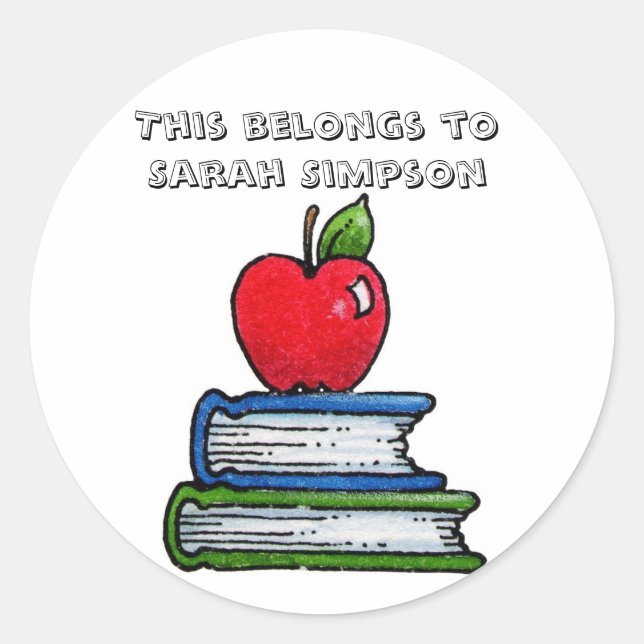 Name book plates (Front)