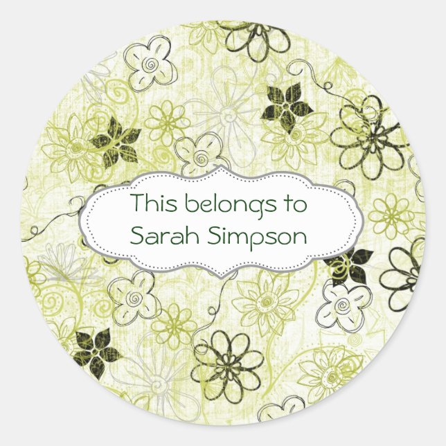 Name book plates (Front)