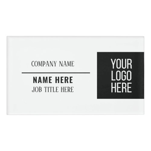 Name Branding Company name Sales Branding Name Tag